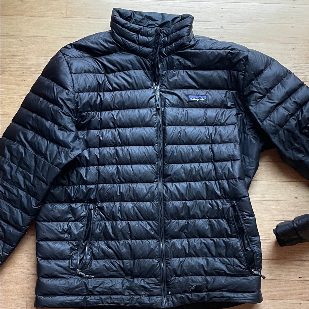 Patagonia Quilted Black Jacket